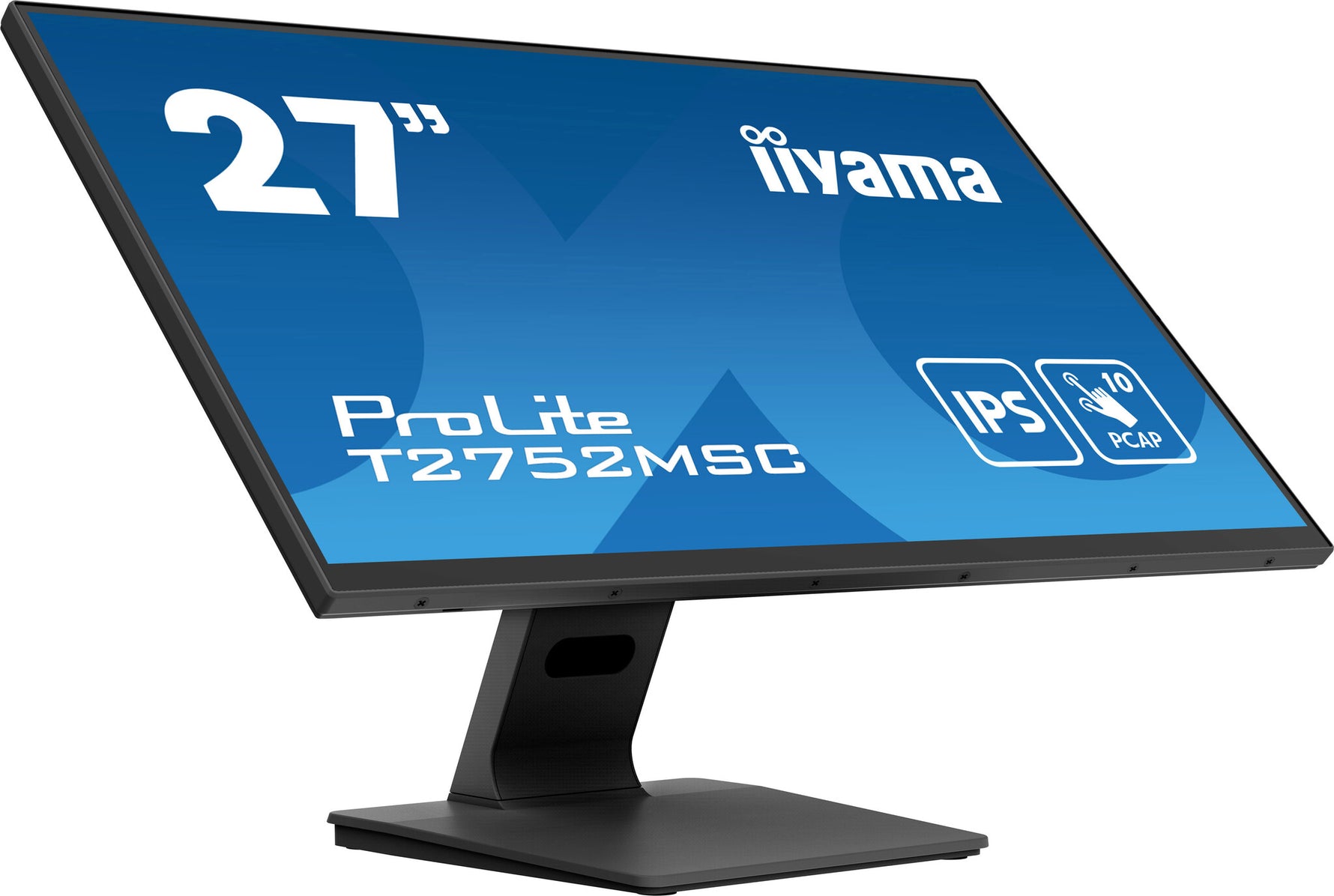 iiyama ProLite T2752MSC-B1 computer monitor 68,6 cm (27") 1920 x 1080 Pixels Full HD LED Touchscreen Zwart