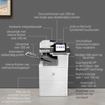 HP Color LaserJet Enterprise Flow LaserJet Enterprise Flow M776zs Draadloos Multifunction Kleur Printer, Kopieerapparaat, scanner; dubbelzijdig