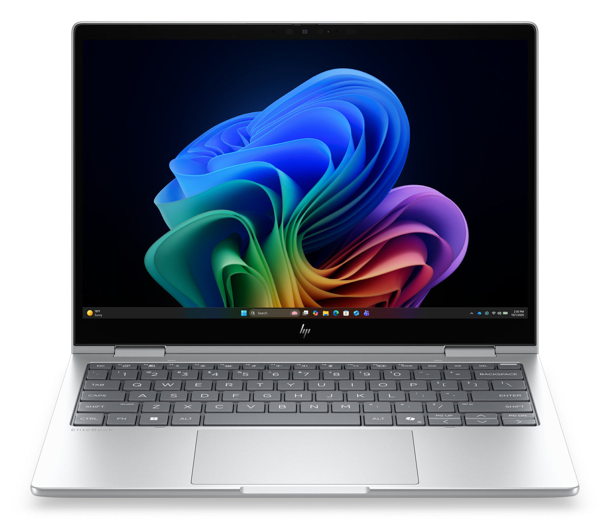 HP EliteBook 8 Flip G2i 13 Next Gen AI PC Copilot+ PC Intel Core Ultra 5 325 Laptop 33,8 cm (13.3") Touchscreen WUXGA 16 GB LPDDR5x-SDRAM 512 GB SSD Wi-Fi 7 (802.11be) Windows 11 Pro Zilver AZERTY