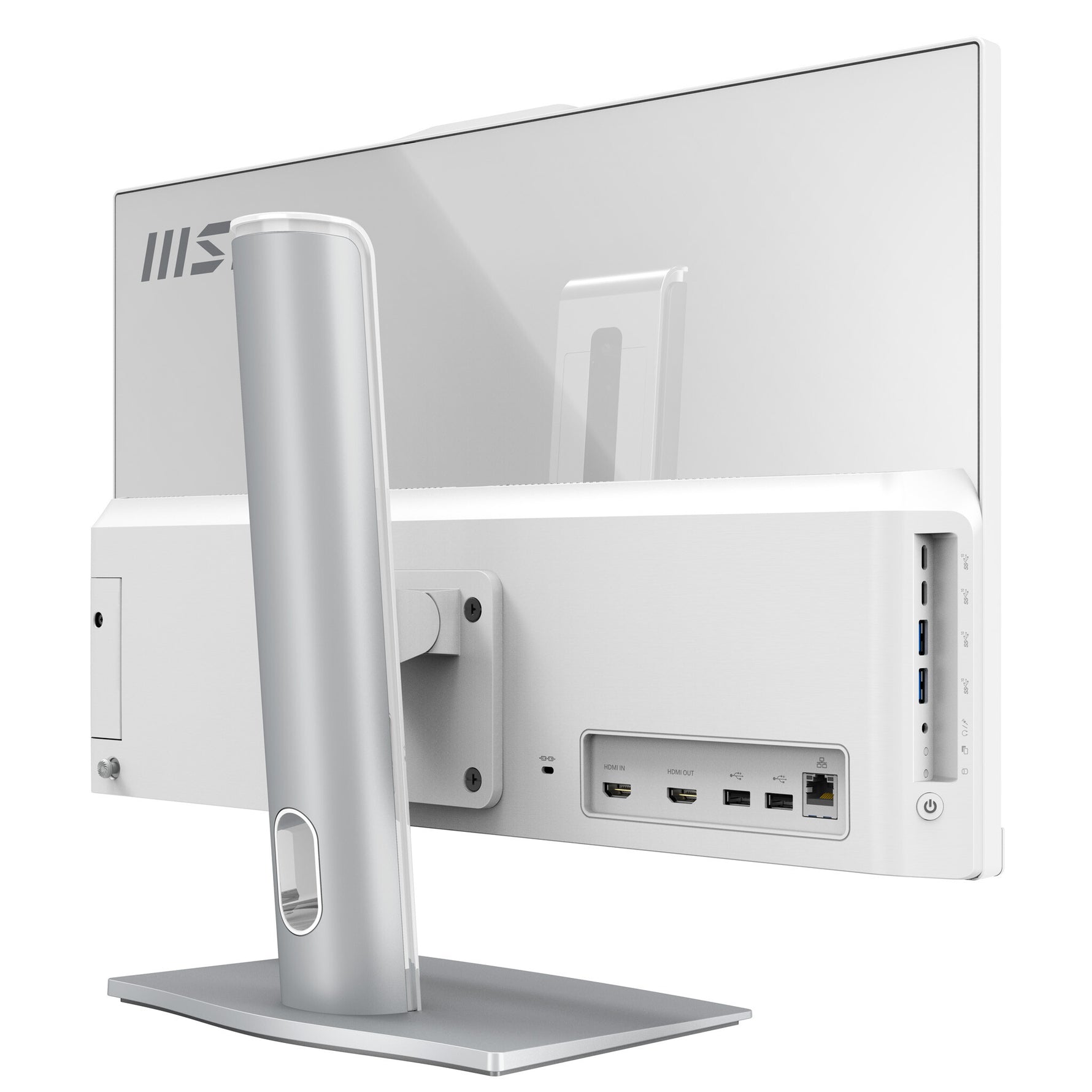 MSI Modern AM242TP 1M-1228EU Intel Core 5 120U 60,5 cm (23.8") 1920 x 1080 Pixels Touchscreen Alles-in-één-pc 8 GB DDR5-SDRAM 512 GB SSD Windows 11 Pro Wi-Fi 6E (802.11ax) Wit