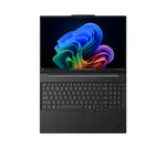 Lenovo ThinkPad T16 Gen 5 (Intel) Copilot+ PC Intel Core Ultra 7 355 Laptop 40,6 cm (16") WUXGA 16 GB LPDDR5x-SDRAM 512 GB SSD Wi-Fi 7 (802.11be) Windows 11 Pro Engels Zwart