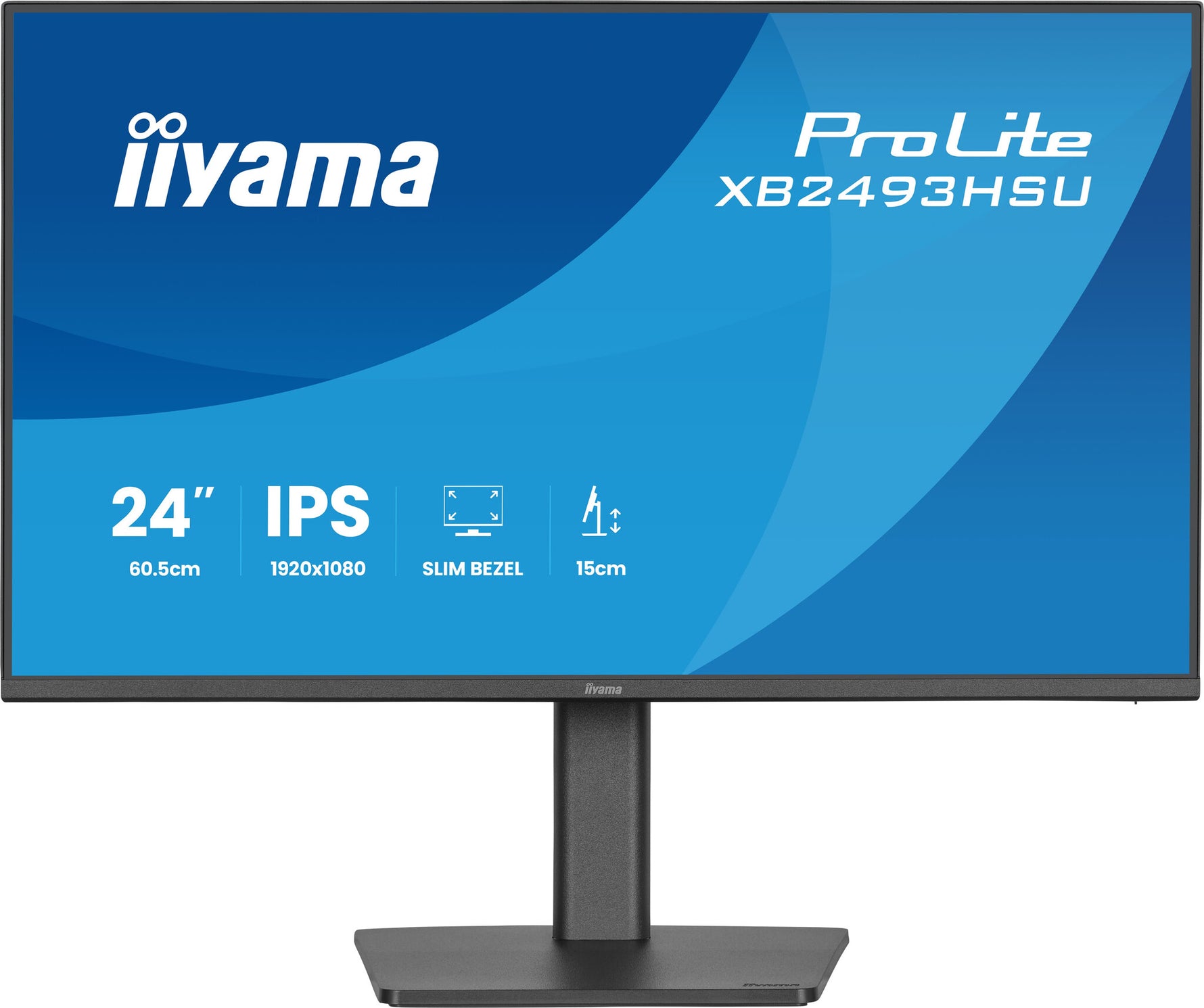iiyama ProLite XB2493HSU-B1 computer monitor 60,5 cm (23.8") 1920 x 1080 Pixels Full HD LED Zwart