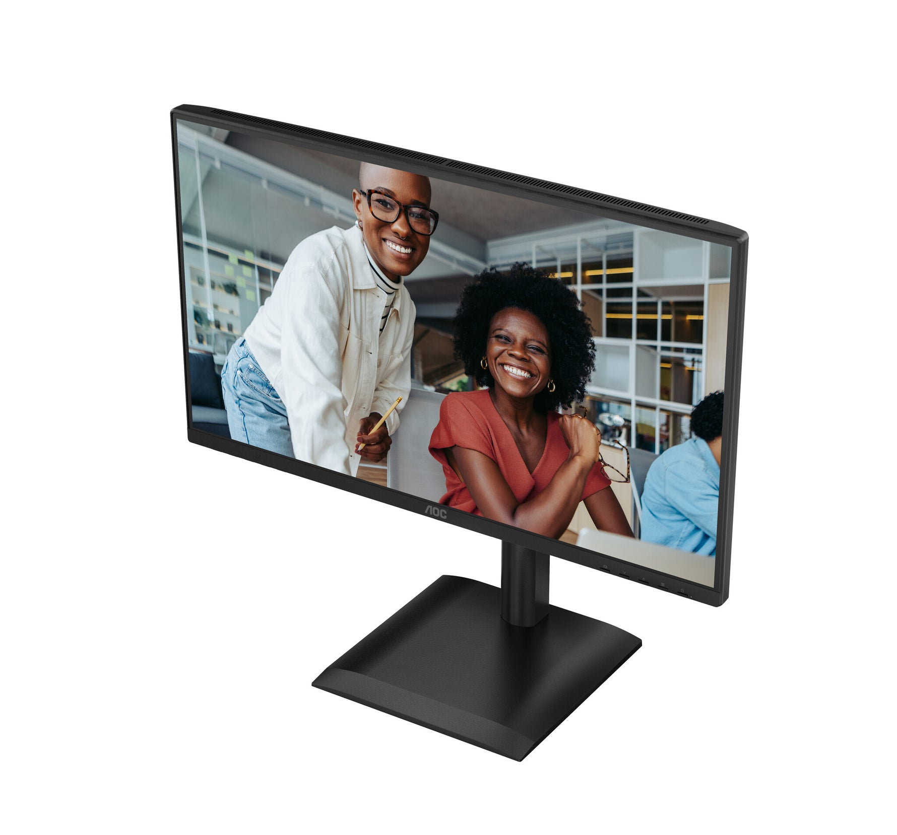 AOC E4 24E4CV computer monitor 60,5 cm (23.8") 1920 x 1080 Pixels Full HD LED Zwart