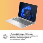 HP ProBook 4 G1iR Intel Core 5 120U Laptop 40,6 cm (16") WUXGA 16 GB DDR5-SDRAM 512 GB SSD Wi-Fi 6E (802.11ax) Windows 11 Pro Zilver QWERTY