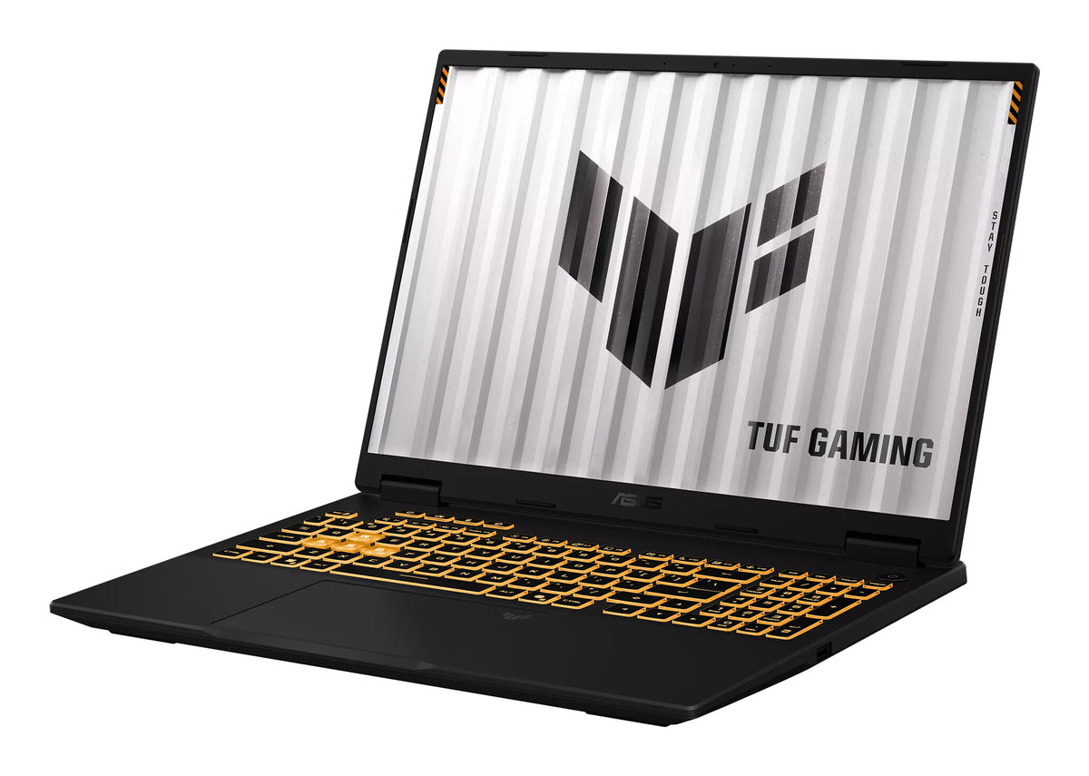 ASUS TUF Gaming FX610JM-TU120W Intel® Core™ i7 i7-14650HX Laptop 40,6 cm (16") WUXGA 16 GB DDR5-SDRAM 512 GB SSD NVIDIA GeForce RTX 5060 Wi-Fi 6 (802.11ax) Windows 11 Home Zwart QWERTY Nederlands