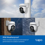 TP-Link TAPO C530WS bewakingscamera Turret IP-beveiligingscamera Buiten 2880 x 1620 Pixels Muur