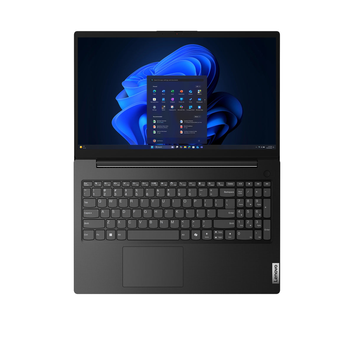 Lenovo V15 G7 IWC Intel Core 7 350 Laptop 39,6 cm (15.6") Full HD 16 GB DDR5-SDRAM 512 GB SSD Wi-Fi 6 (802.11ax) Windows 11 Pro Zwart Engels