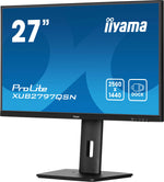 iiyama ProLite XUB2797QSN-B2 computer monitor 68,6 cm (27") 2560 x 1440 Pixels Quad HD LED Zwart
