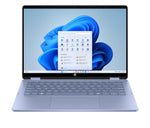 HP OmniBook 5 Flip 14-fp0251ndx 120U 35,6 cm (14") Touchscreen 2K 8 GB LPDDR5-SDRAM 512 GB SSD Wi-Fi 6 (802.11ax) Windows 11 Home Blauw QWERTY