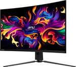 MSI MPG 321CURX QD-OLED computer monitor 80 cm (31.5") 3840 x 2160 Pixels 4K Ultra HD Zwart
