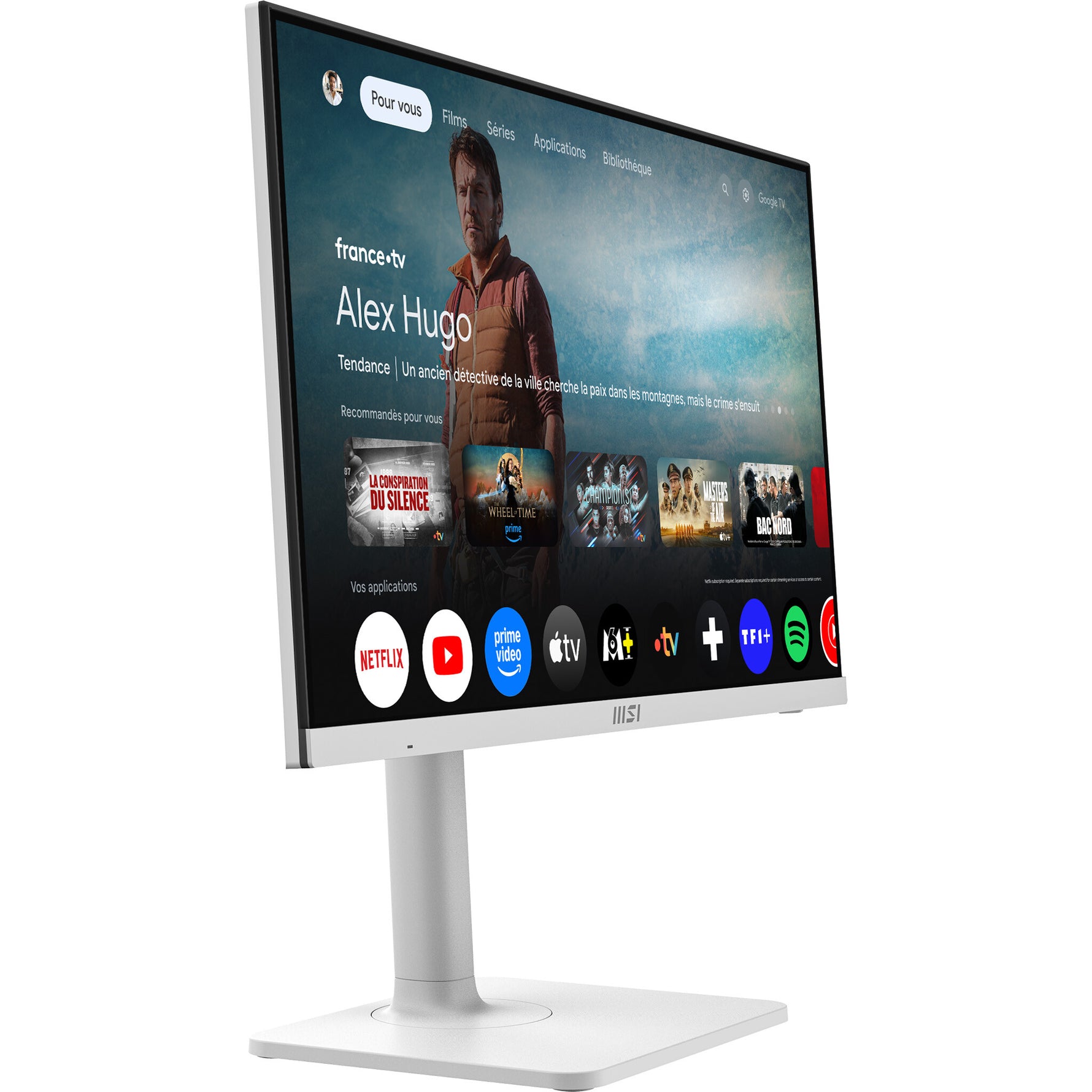MSI Modern MD272UPSW computer monitor 68,6 cm (27") 3840 x 2160 Pixels 4K Ultra HD Wit