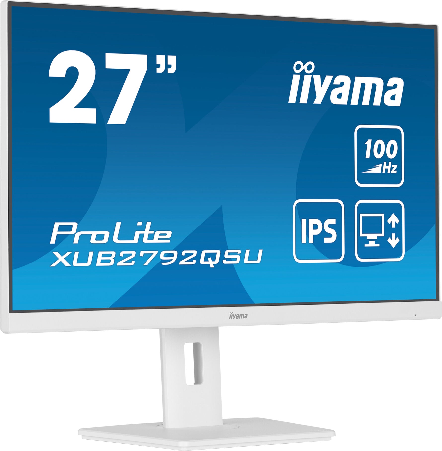 iiyama ProLite XUB2792QSU-W6 computer monitor 68,6 cm (27") 2560 x 1440 Pixels Quad HD LED Wit