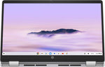 HP Chromebook x360 14b-cd0075nd Intel® Core™ i3 i3-N305 35,6 cm (14") Touchscreen Full HD 8 GB LPDDR5-SDRAM 256 GB Flash Wi-Fi 6 (802.11ax) ChromeOS Zilver