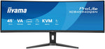 iiyama G-MASTER 45"LCD Curved Bus. UWQHD computer monitor 113 cm (44.5") 5120 x 1440 Pixels Dual QHD LED Zwart