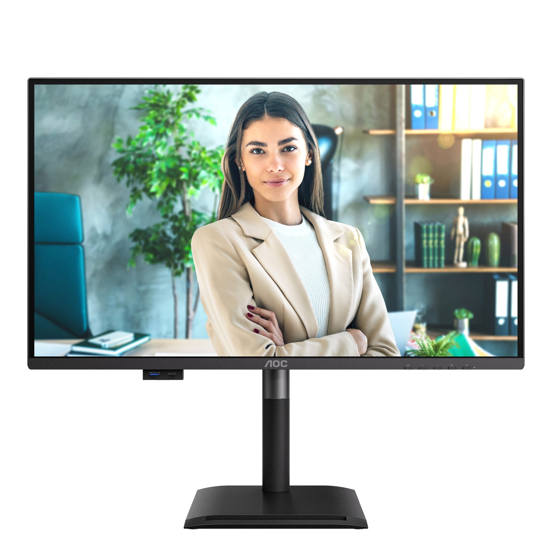 AOC Q27P4U computer monitor 68,6 cm (27") 2560 x 1440 Pixels Wide Quad HD Zwart