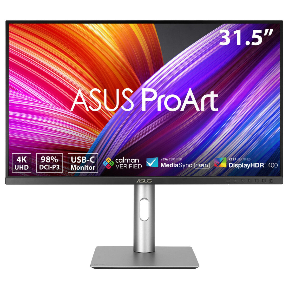 ASUS ProArt PA329CRV computer monitor 80 cm (31.5") 3840 x 2160 Pixels 4K Ultra HD LCD Zwart