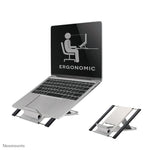 Neomounts NSLS100 Laptopstandaard 10-22" - opvouwbaar - compact - universeel