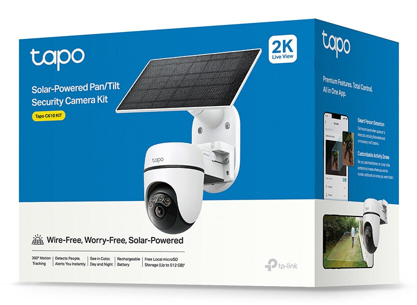 TP-Link Tapo C610 KIT Turret IP-beveiligingscamera Buiten 2304 x 1296 Pixels Plafond/muur/paal