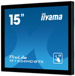 iiyama TF1534MC-B7X computer monitor 38,1 cm (15") 1024 x 768 Pixels XGA LED Touchscreen Multi-gebruiker Zwart