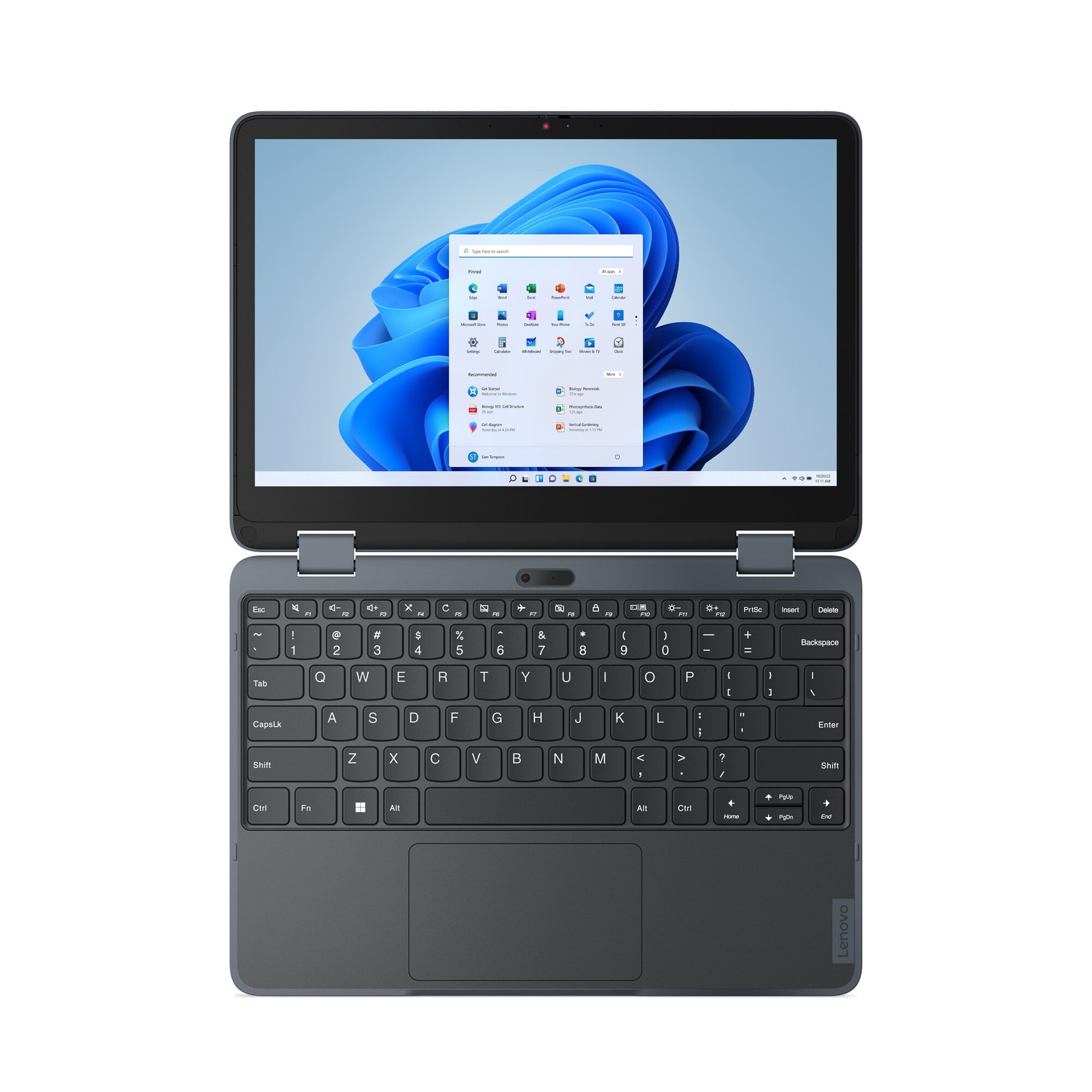 Lenovo 300w Yoga Gen 4 Intel® N N100 Hybride (2-in-1) 29,5 cm (11.6