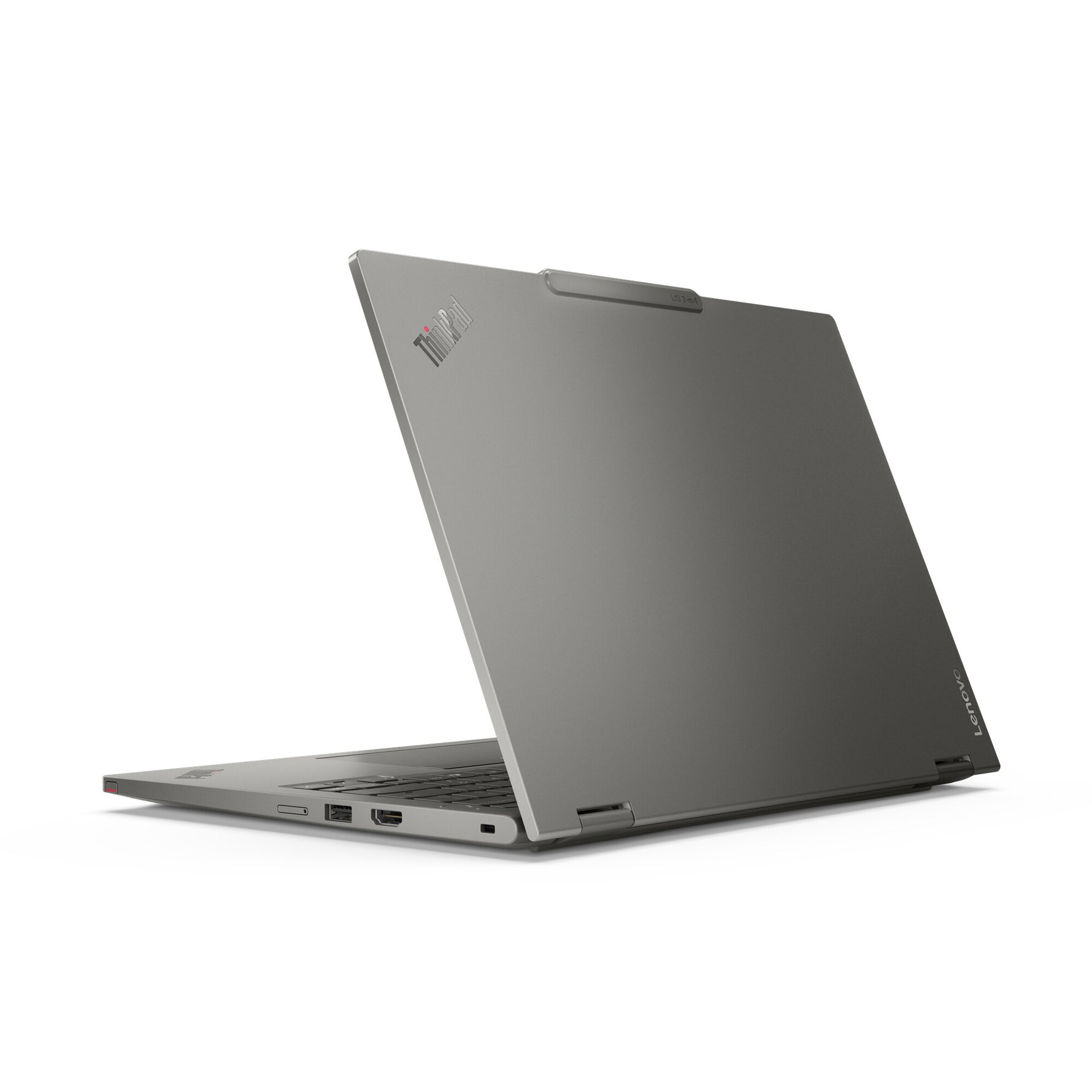 Lenovo ThinkPad L13 2-in-1 Gen 6 (Intel) Intel Core Ultra 5 225U Hybride (2-in-1) 33,8 cm (13.3") Touchscreen WUXGA 16 GB LPDDR5x-SDRAM 512 GB SSD Wi-Fi 6E (802.11ax) Windows 11 Pro Engels Grijs