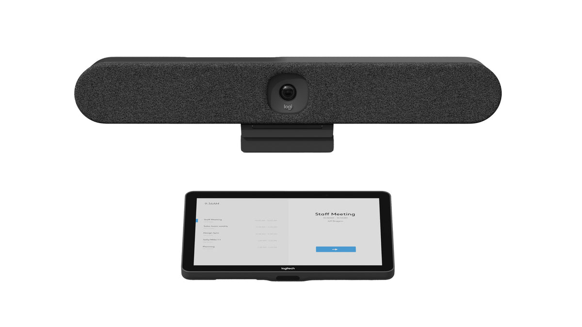 Logitech Rally Bar Huddle+Tap IP Bundle-GRAPHITE