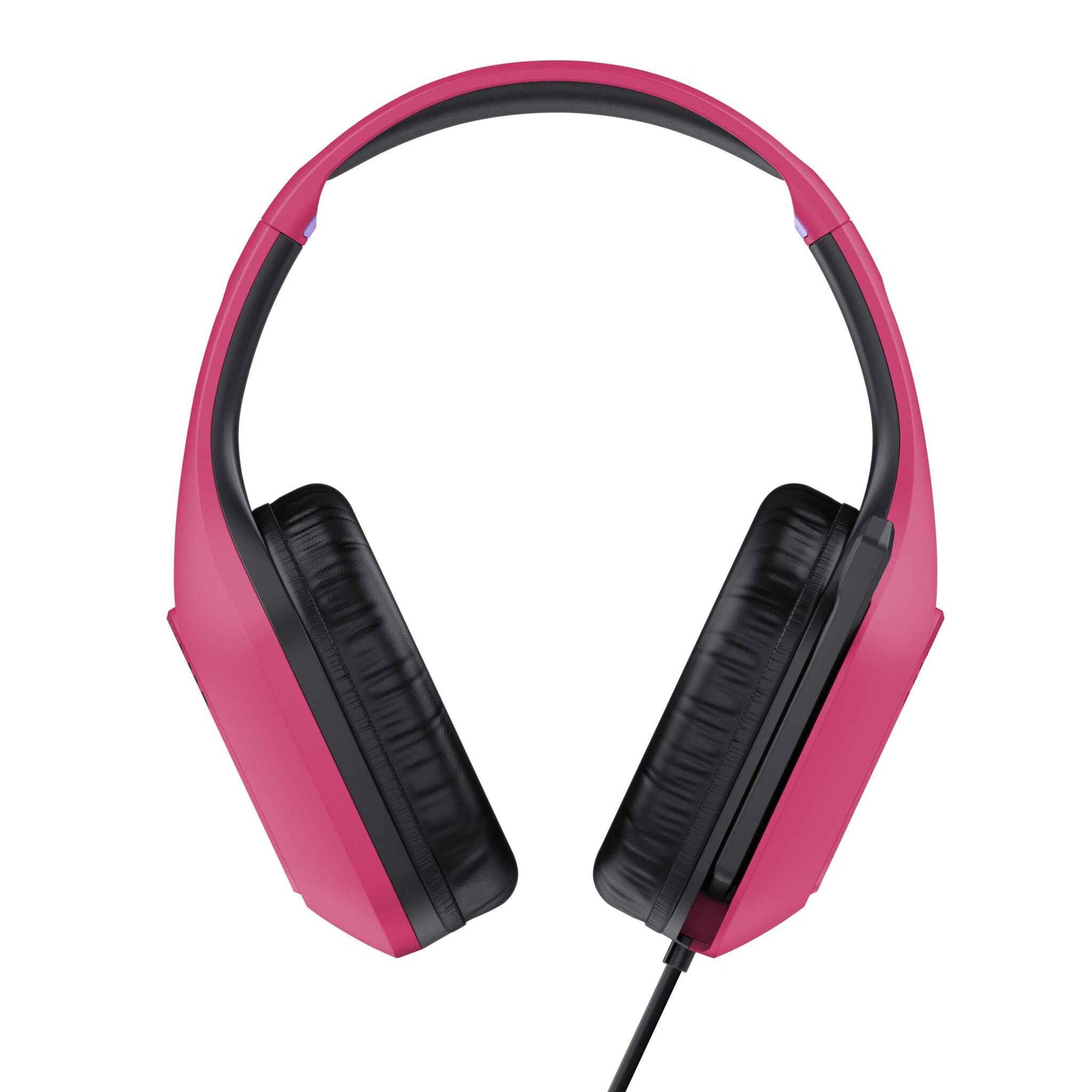 Trust GXT 415P Zirox Gaming Headset - Bedrade gamingheadset – Opklapbare microfoon – 50 mm drivers – Roze