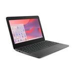 Lenovo 100e Chromebook Gen 4 (Intel) Intel® N N100 29,5 cm (11.6") Touchscreen HD 8 GB LPDDR5-SDRAM 64 GB eMMC Wi-Fi 6E (802.11ax) ChromeOS Engels Grijs
