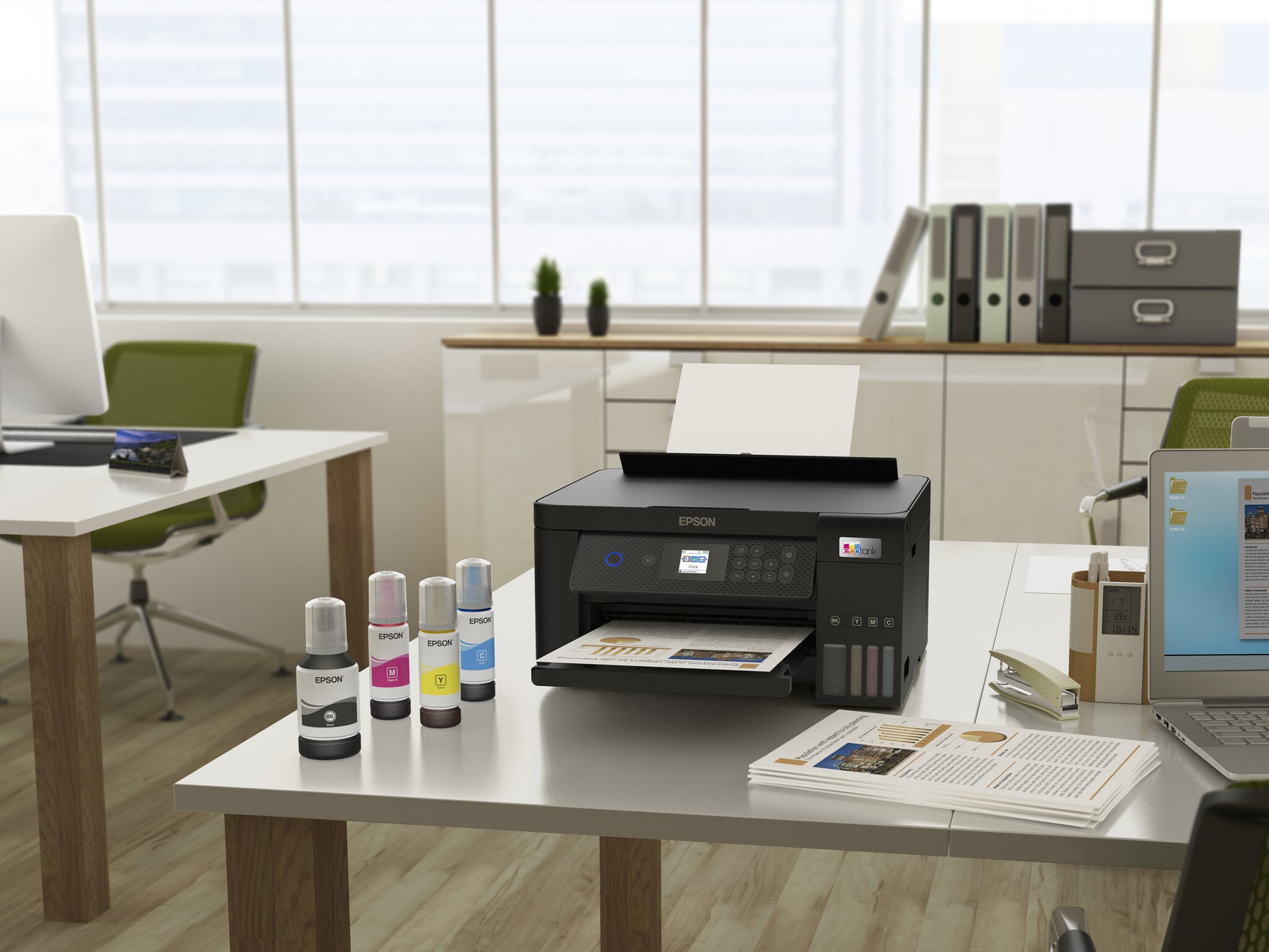 Epson EcoTank ET-2850 A4 multifunctionele Wi-Fi-printer met inkttank, inclusief tot 3 jaar inkt