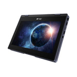 ASUS BR1104FTA-NS0368XA Intel® N N150 Hybride (2-in-1) 29,5 cm (11.6") Touchscreen HD 8 GB LPDDR5-SDRAM 128 GB UFS Wi-Fi 6E (802.11ax) Windows 11 Pro Education Grijs AZERTY Belgisch