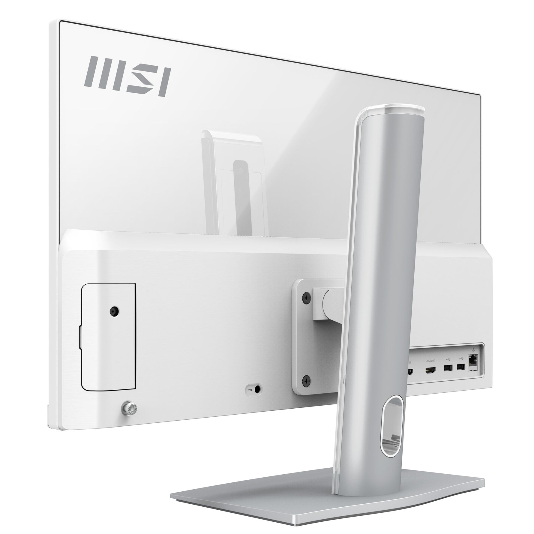 MSI Modern AM242TP 1M-1228EU Intel Core 5 120U 60,5 cm (23.8") 1920 x 1080 Pixels Touchscreen Alles-in-één-pc 8 GB DDR5-SDRAM 512 GB SSD Windows 11 Pro Wi-Fi 6E (802.11ax) Wit
