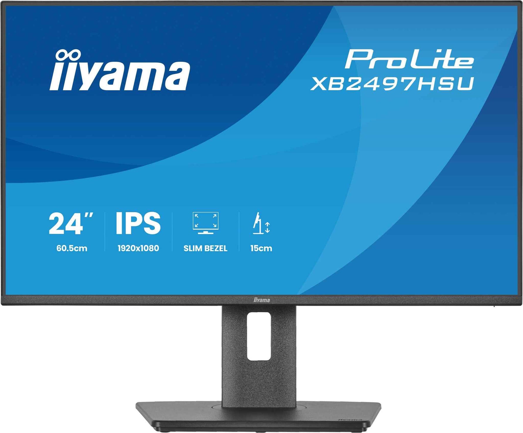 iiyama ProLite XB2497HSU-B1 computer monitor 60,5 cm (23.8") 1920 x 1080 Pixels Full HD LED Zwart
