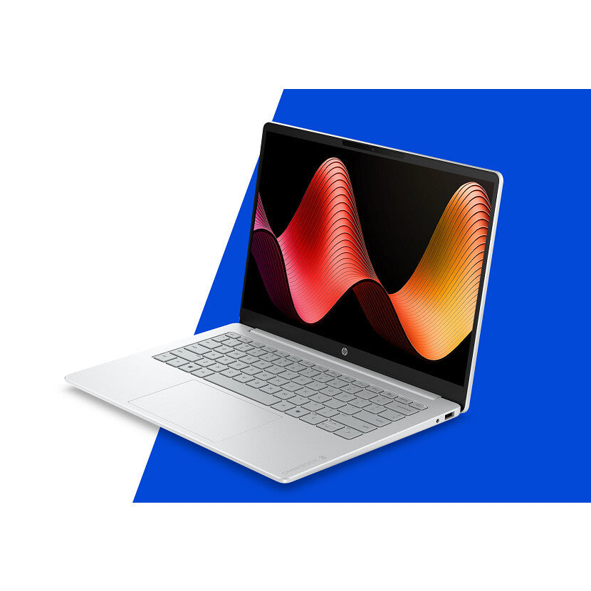 HP OmniBook 3 14-hy0005ndx Laptop 35,6 cm (14") 2K 12 GB DDR5-SDRAM 512 GB SSD Wi-Fi 6 (802.11ax) Windows 11 Home Grijs, Zilver QWERTY