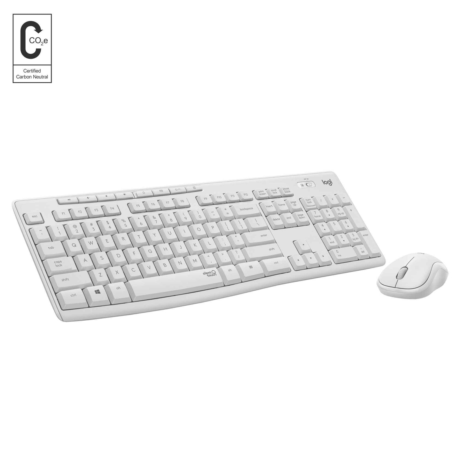 Logitech MK295 Silent Wireless Combo OFF WHITE CH
