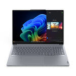 Lenovo ThinkBook 16 G7 QOY Copilot+ PC Snapdragon X1P-42-100 Laptop 40,6 cm (16") WUXGA 32 GB LPDDR5x-SDRAM 1 TB SSD Wi-Fi 7 (802.11be) Windows 11 Pro Belgisch Grijs