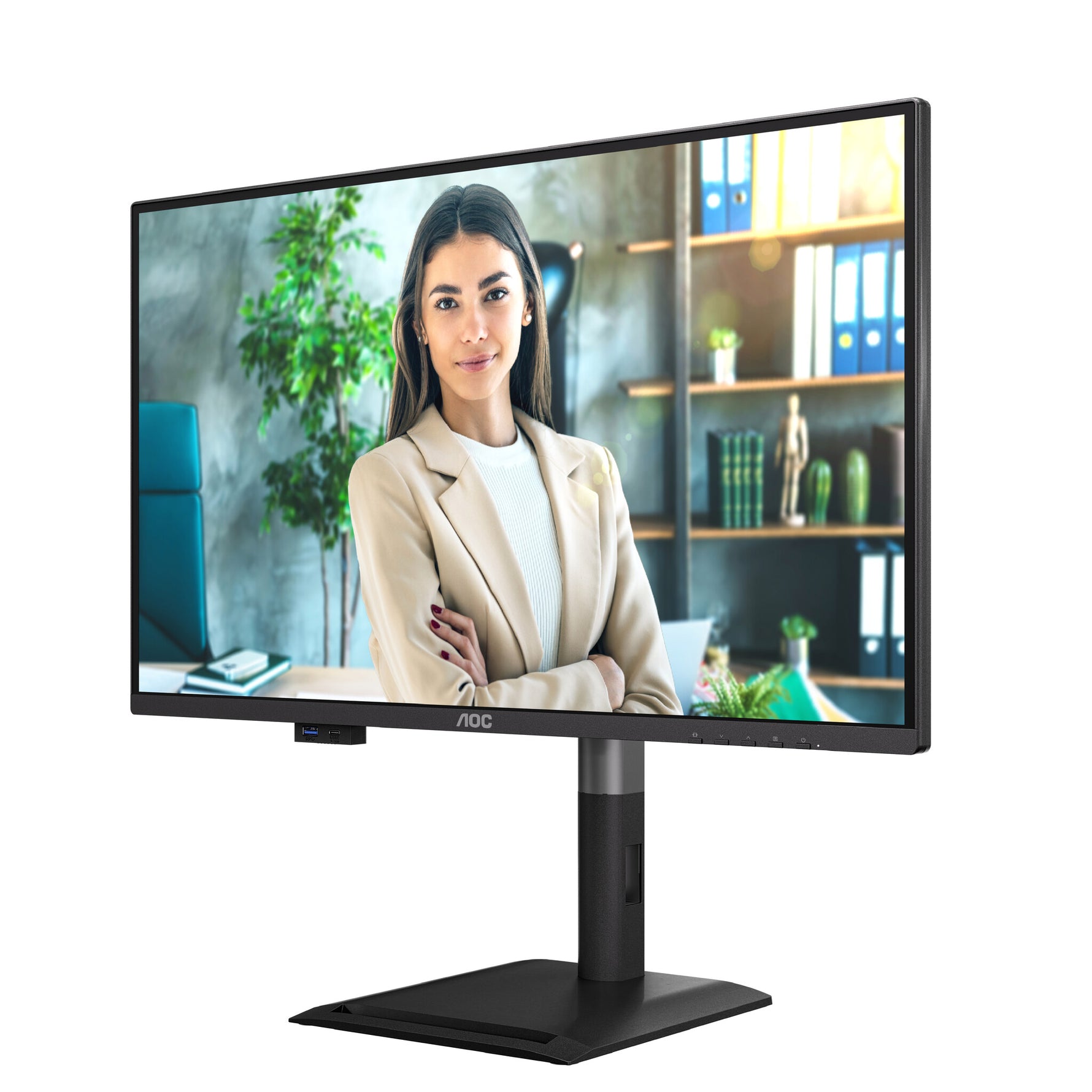 AOC Q27P4U computer monitor 68,6 cm (27") 2560 x 1440 Pixels Wide Quad HD Zwart