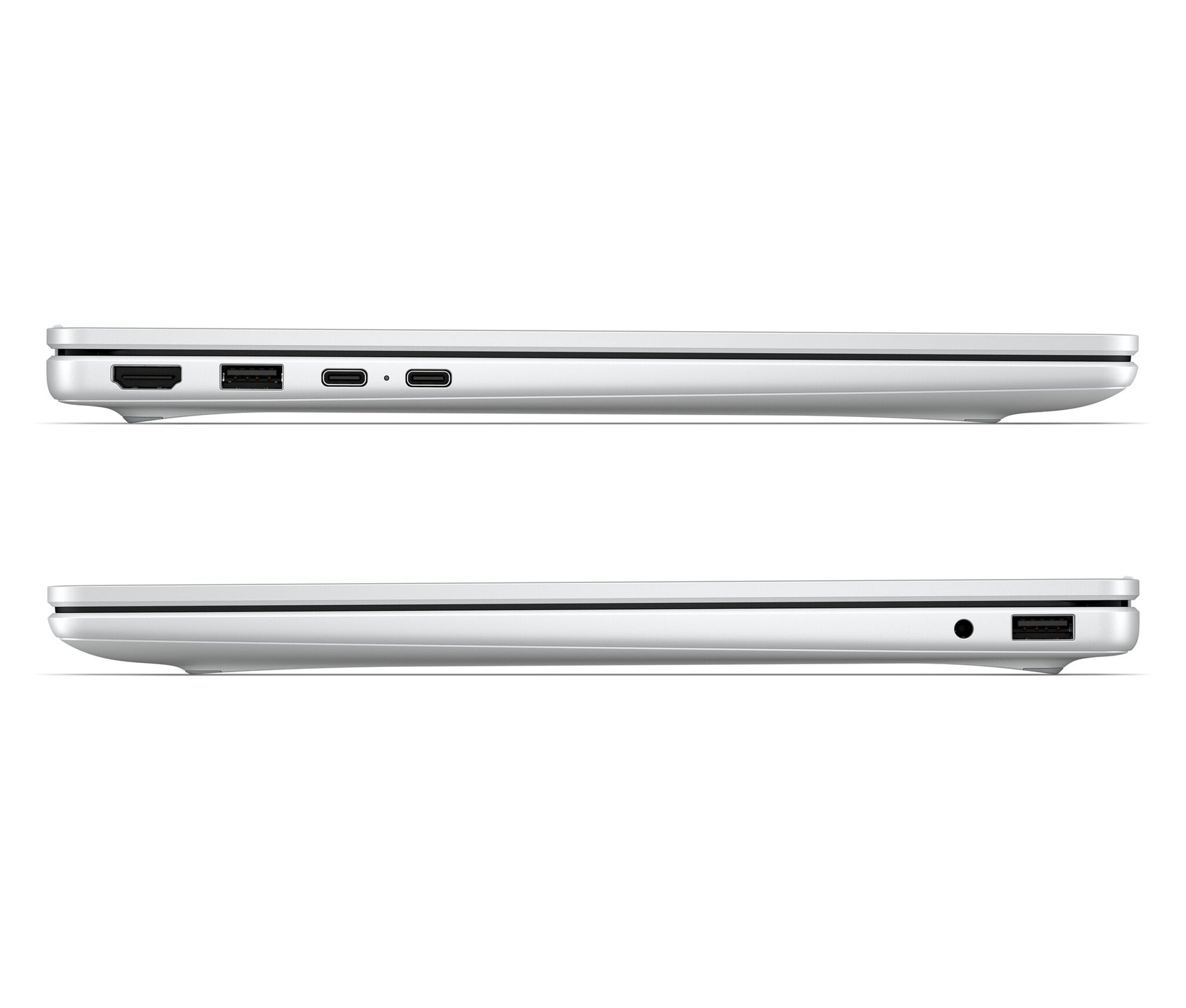 HP OmniBook 3 14-hy0005ndx Laptop 35,6 cm (14") 2K 12 GB DDR5-SDRAM 512 GB SSD Wi-Fi 6 (802.11ax) Windows 11 Home Grijs, Zilver QWERTY