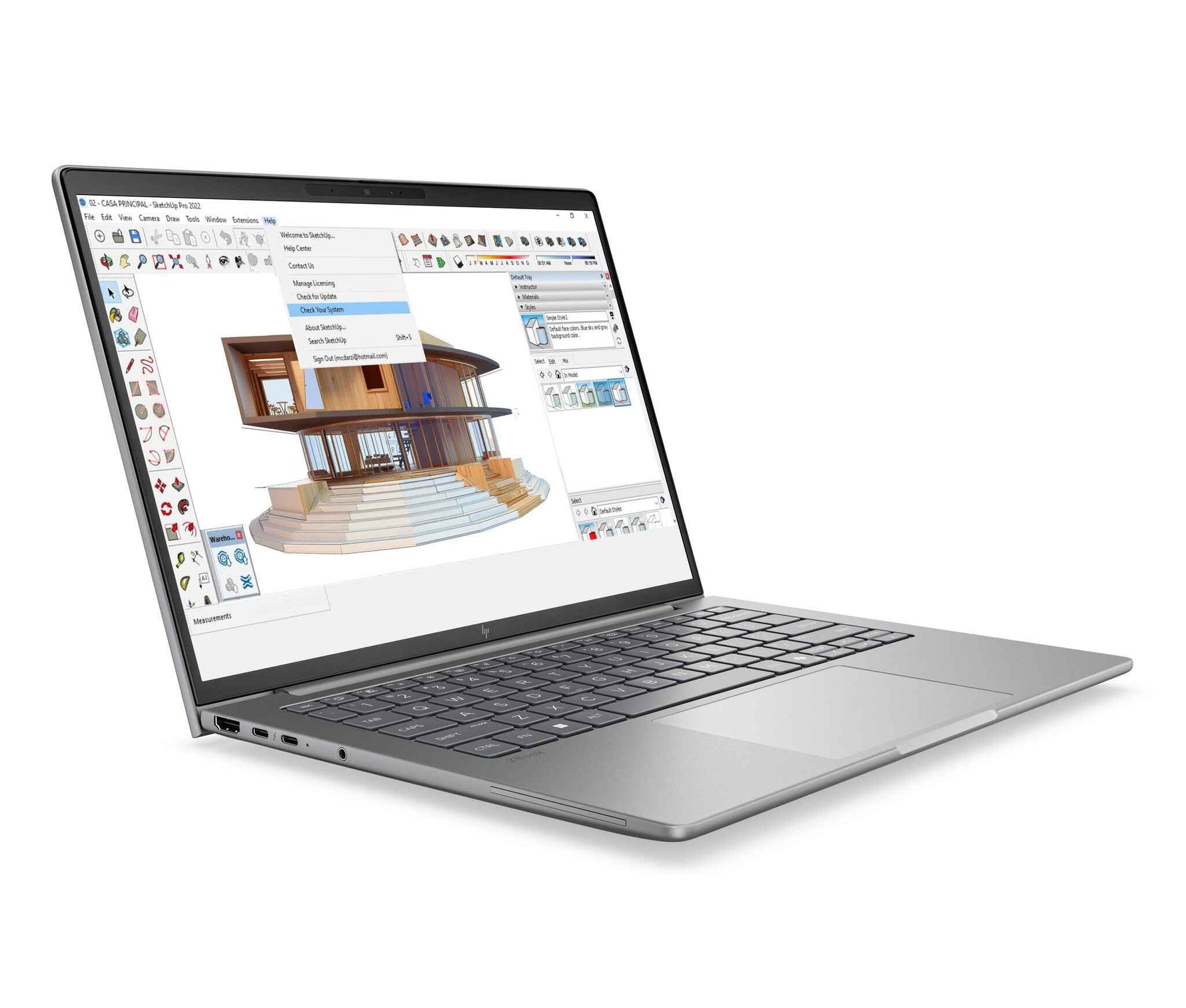 HP ZBook 8 G2a Wolf Pro Security Edition Copilot+ PC AMD Ryzen AI 7 PRO 450 Mobiel werkstation 35,6 cm (14") Touchscreen WUXGA 48 GB DDR5-SDRAM 1 TB SSD Wi-Fi 7 (802.11be) Windows 11 Pro AI Workstation, AI PC Zilver QWERTY
