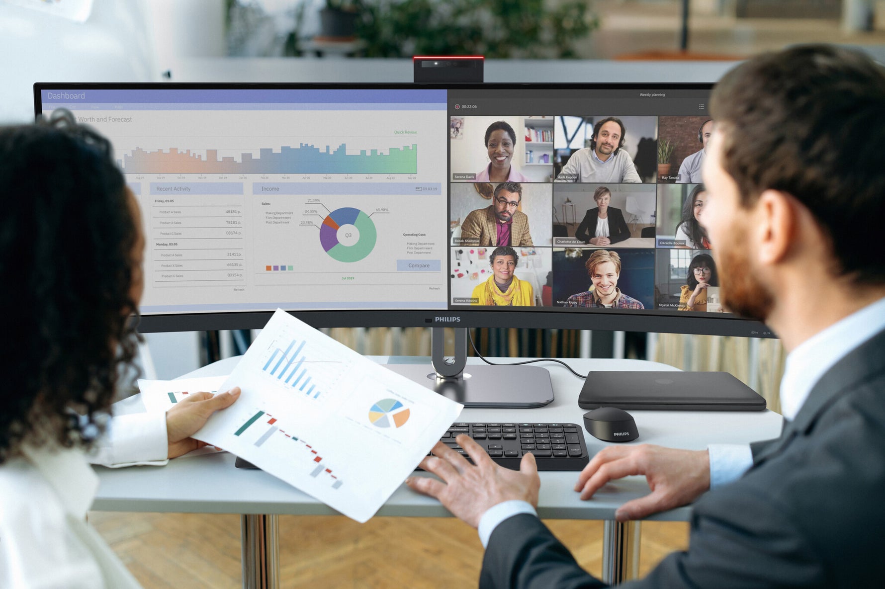 Philips 49B2U6903CH/00 computer monitor 124,5 cm (49