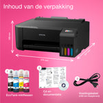 Epson EcoTank ET-1810 A4 Wi-Fi-printer met inkttank, inclusief tot 3 jaar inkt