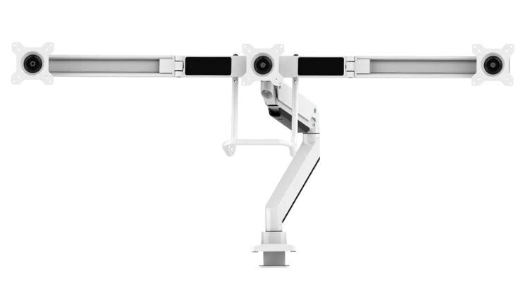 Neomounts NM-D775DX3WHITE flat panel bureau steun 68,6 cm (27