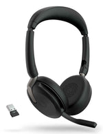 Jabra Evolve2 65 Flex Headset Bedraad en draadloos Hoofdband Kantoor/callcenter Bluetooth Zwart