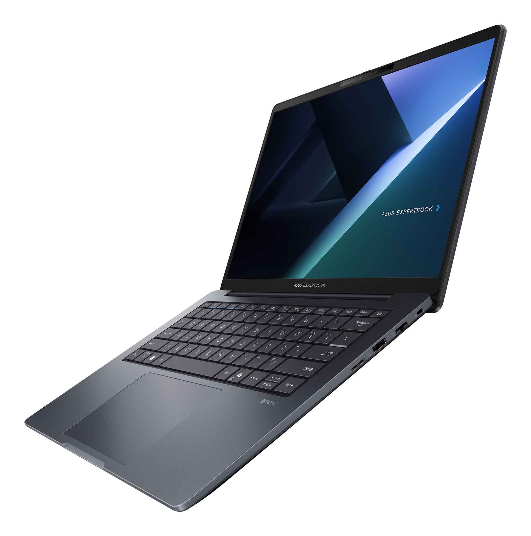ASUS ExpertBook B3 B3405CCA-LY4315X Intel Core Ultra 5 225H Laptop 35,6 cm (14") WUXGA 16 GB DDR5-SDRAM 512 GB SSD Wi-Fi 6E (802.11ax) Windows 11 Pro Zwart, Grijs QWERTY US International