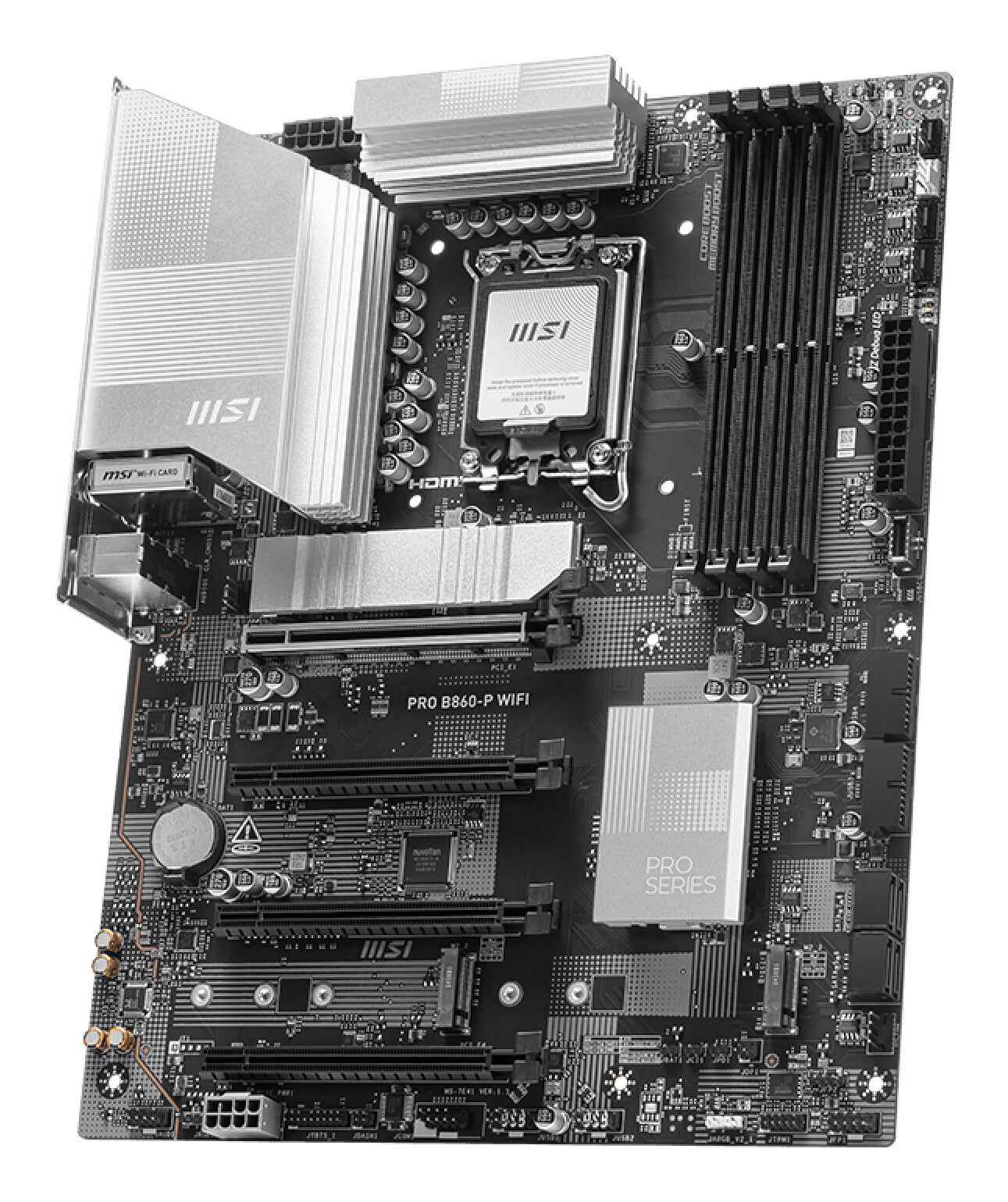 MSI PRO B860-P WIFI moederbord Intel B860 LGA 1851 (Socket V1) ATX