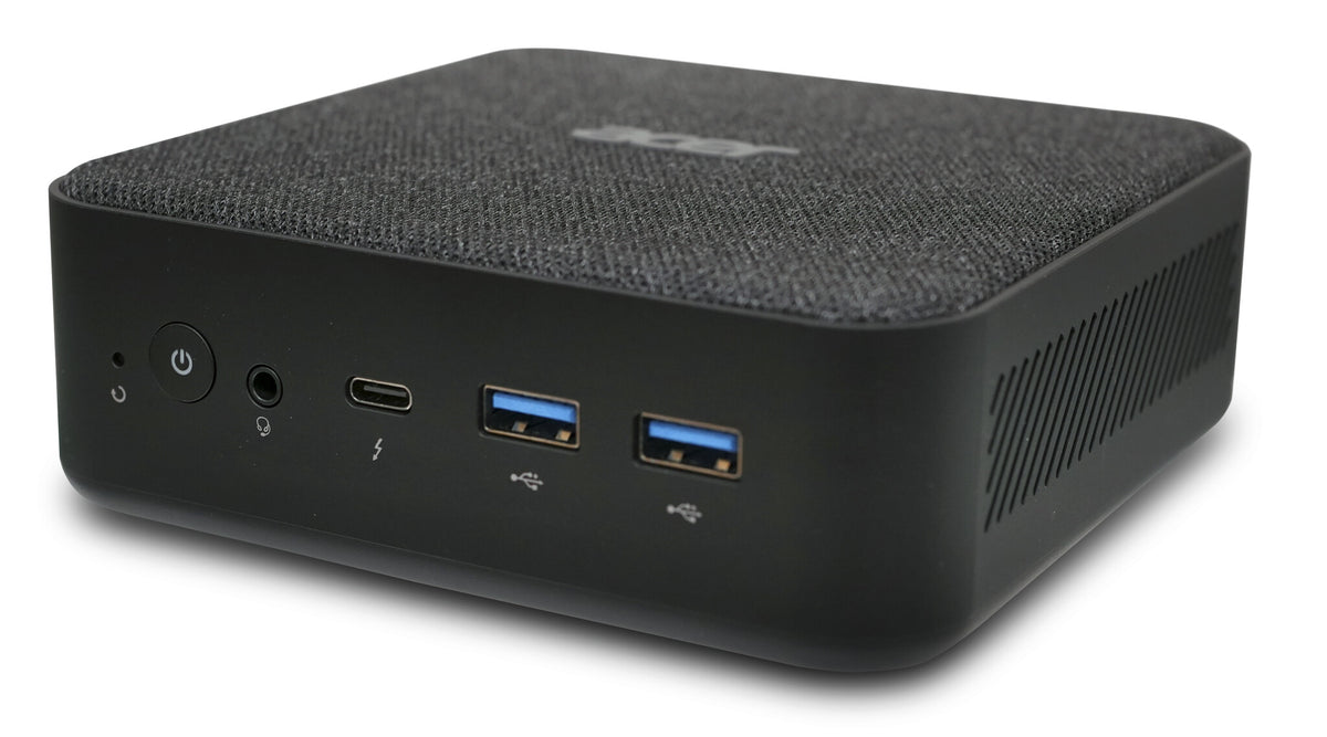 Acer Revo Box RB102 R5710 AMD Ryzen™ 5 7430U 16 GB DDR5-SDRAM 512 GB SSD Windows 11 Home Mini PC Zwart