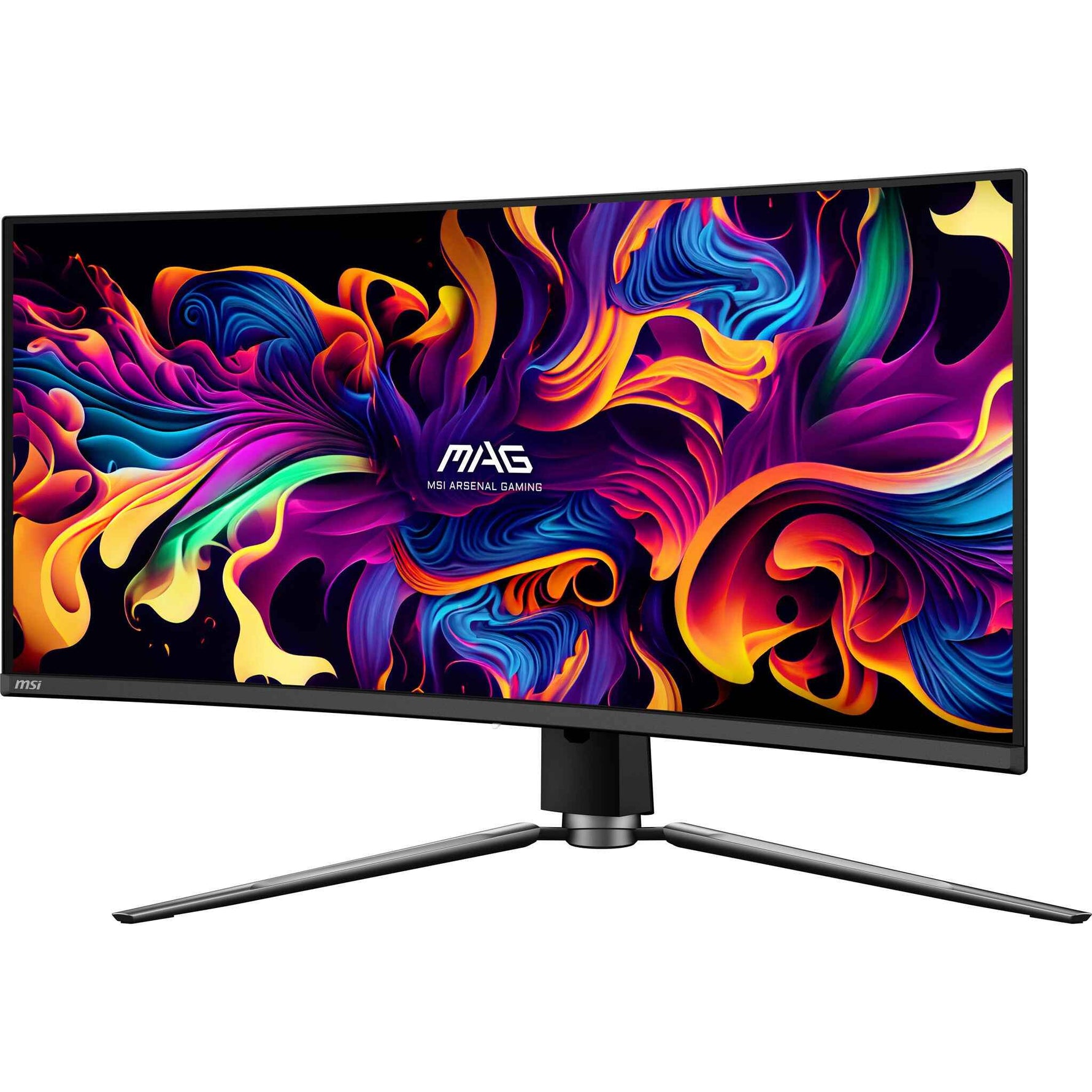 MSI MAG 341CQP QD-OLED computer monitor 86,4 cm (34") 3440 x 1440 Pixels UltraWide Quad HD Zwart