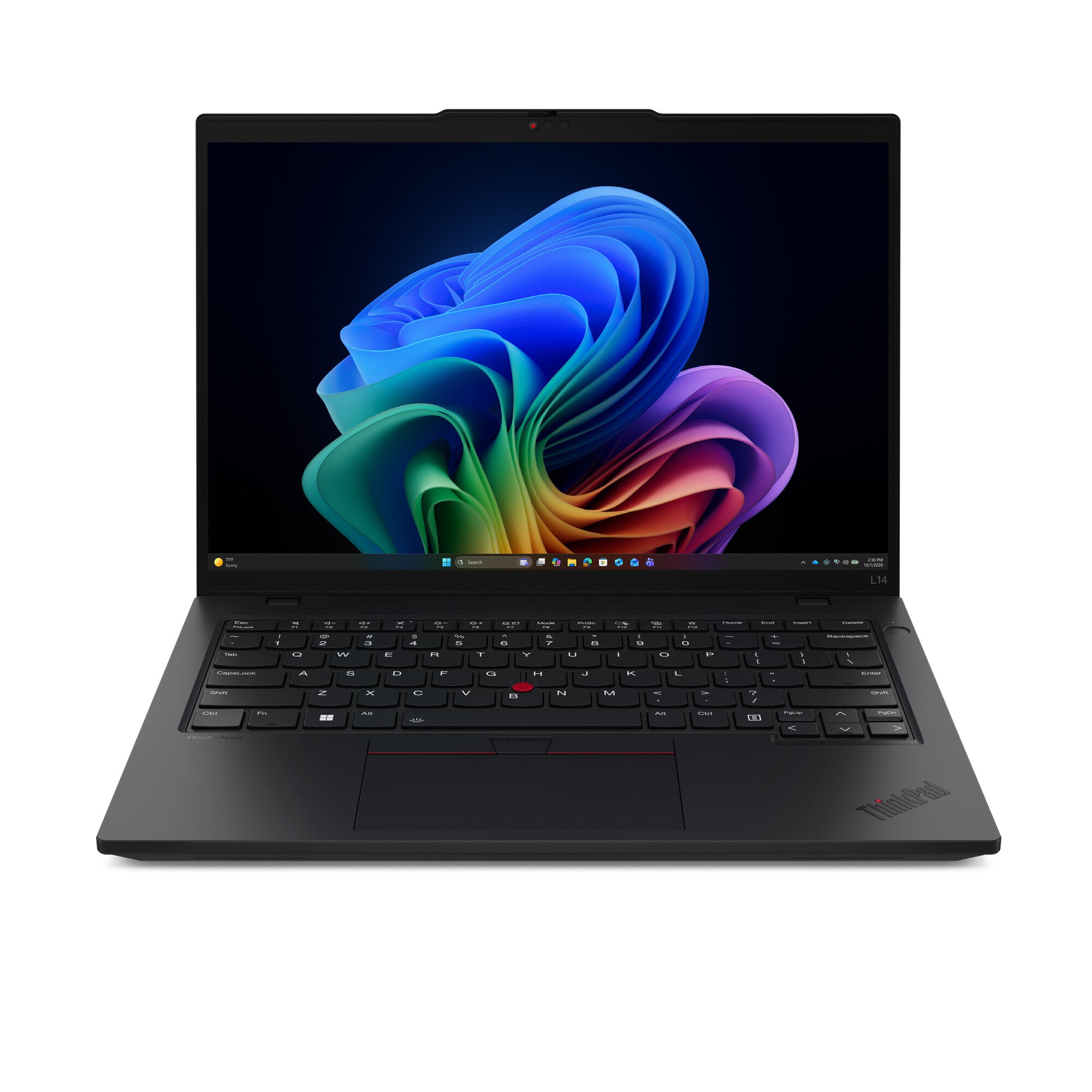 Lenovo ThinkPad L14 Gen 7 (Intel) Copilot+ PC Intel Core Ultra 7 355 Laptop 35,6 cm (14") WUXGA 16 GB DDR5-SDRAM 512 GB SSD Wi-Fi 7 (802.11be) Windows 11 Pro Zwart Engels