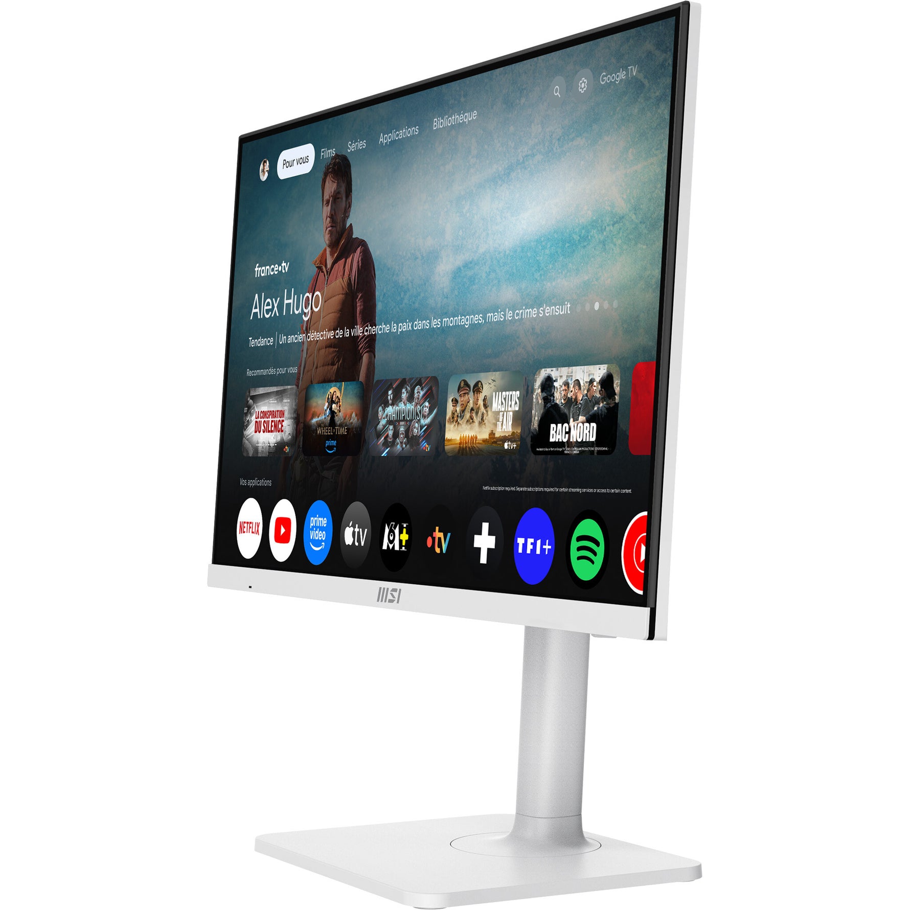 MSI Modern MD272UPSW computer monitor 68,6 cm (27") 3840 x 2160 Pixels 4K Ultra HD Wit