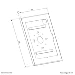 Neomounts WL15-602BL1 Tablet casing - 12.4-13" | 31,5-33 cm - vergrendelbaar