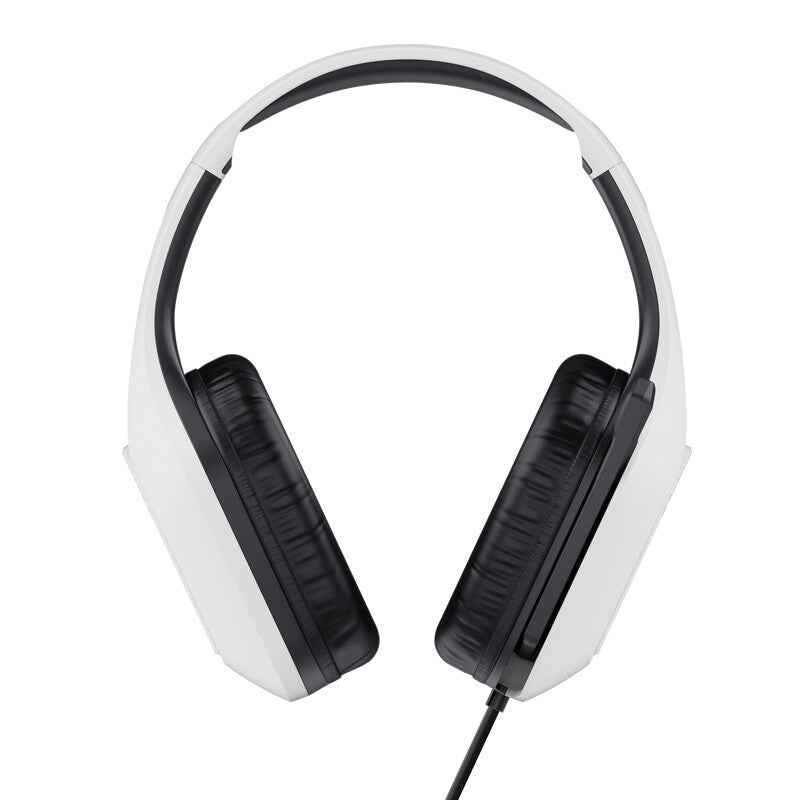 Trust GXT 415S Zirox Gaming Headset - Bedrade gamingheadset – Opklapbare microfoon – 50 mm drivers – Wit